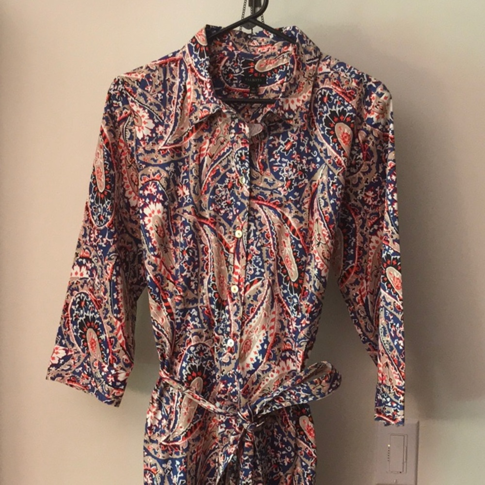 Talbots shirt dress